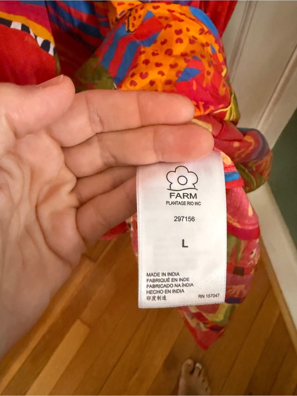 FARM Rio Red Multi-Print Maxi Dress - Picture 8 of 11